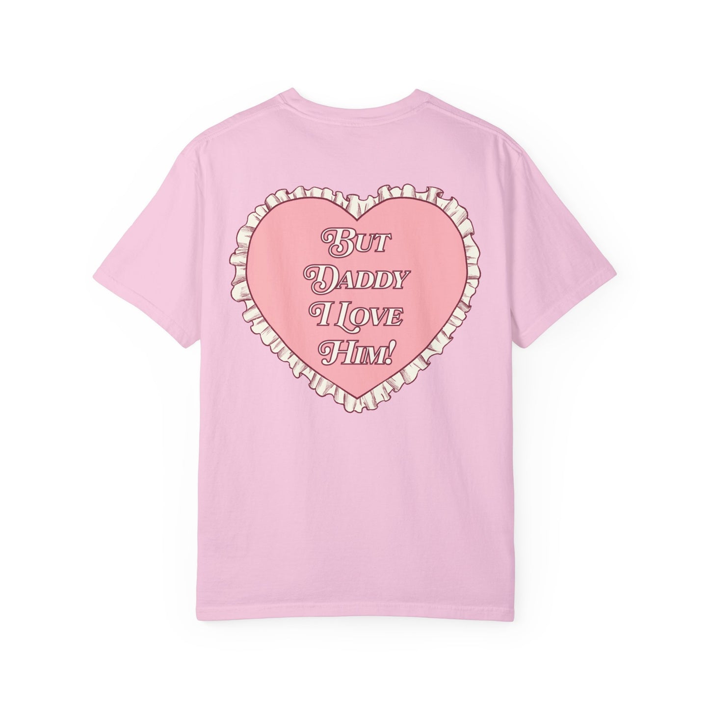 But Daddy I Love Him Lace Heart Shirt
