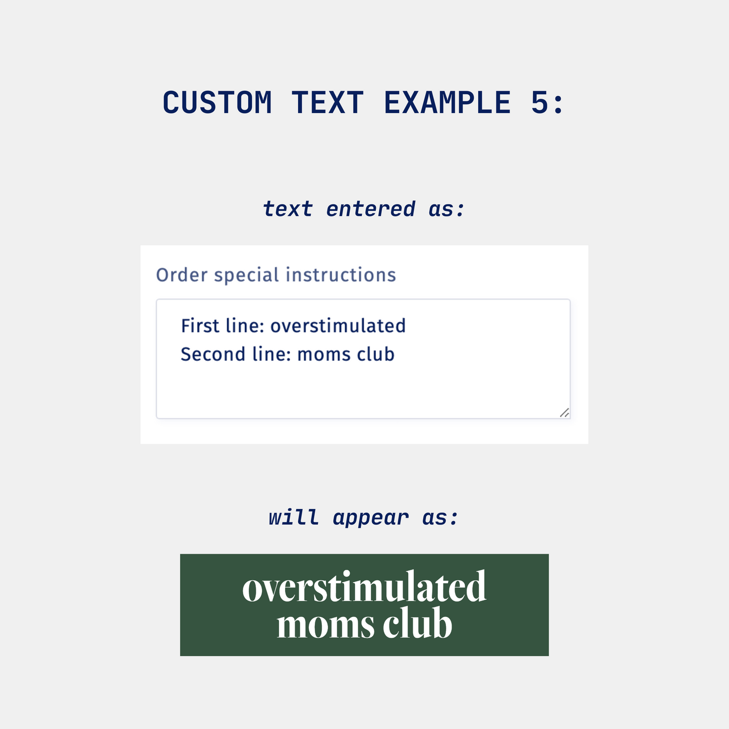 Custom Baseball Cap – Serif Font
