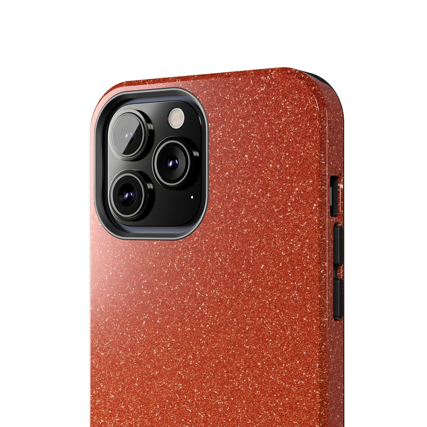 Orange Glitter Phone Case