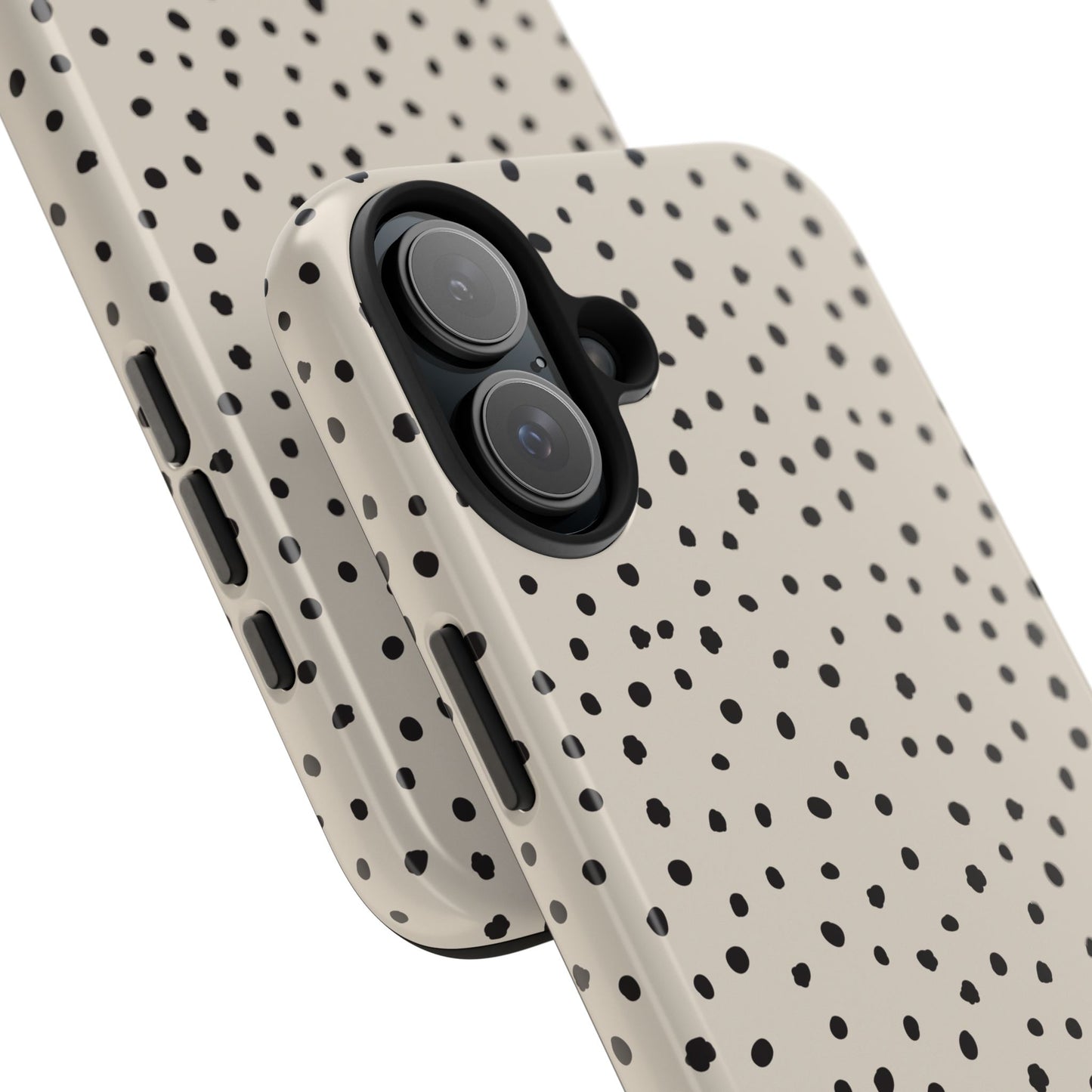 Black Polka Dots Phone Case