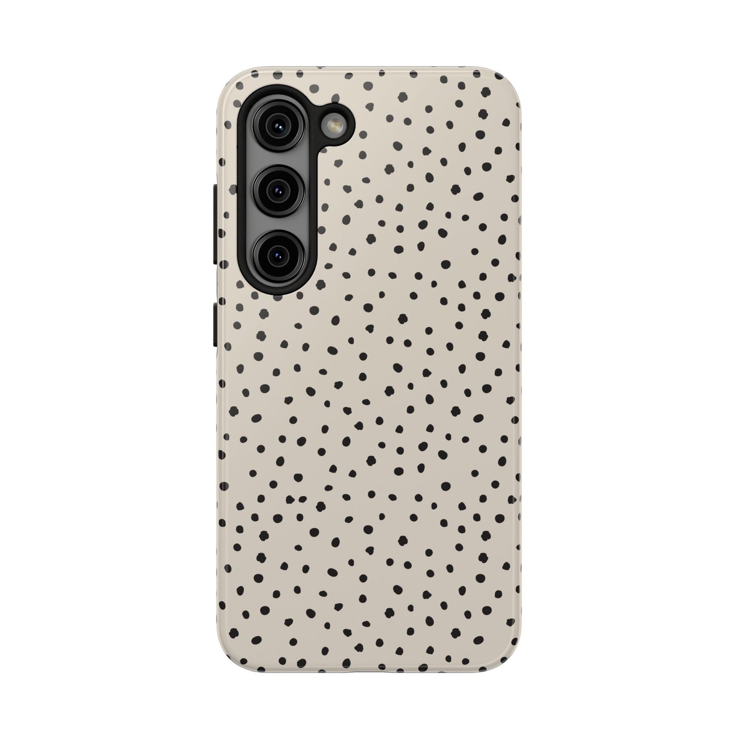 Black Polka Dots Phone Case