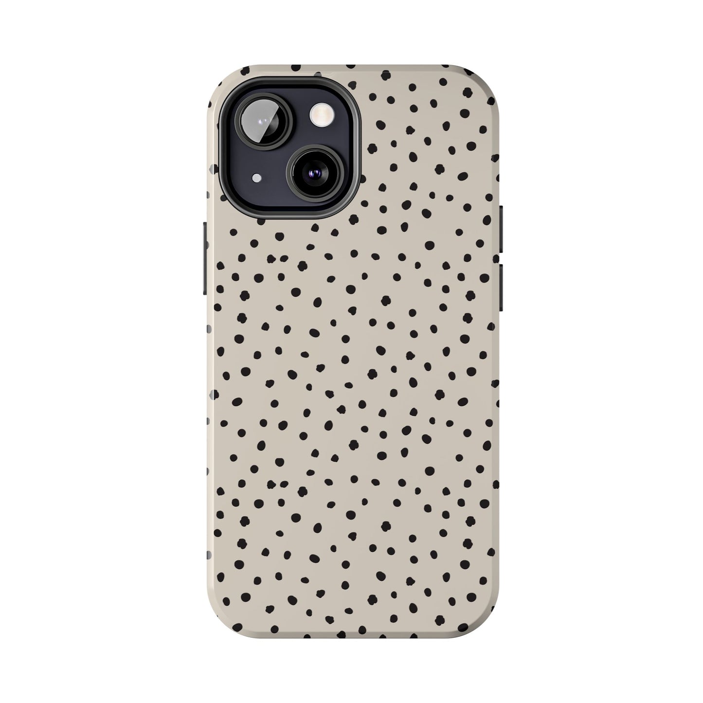 Black Polka Dots Phone Case