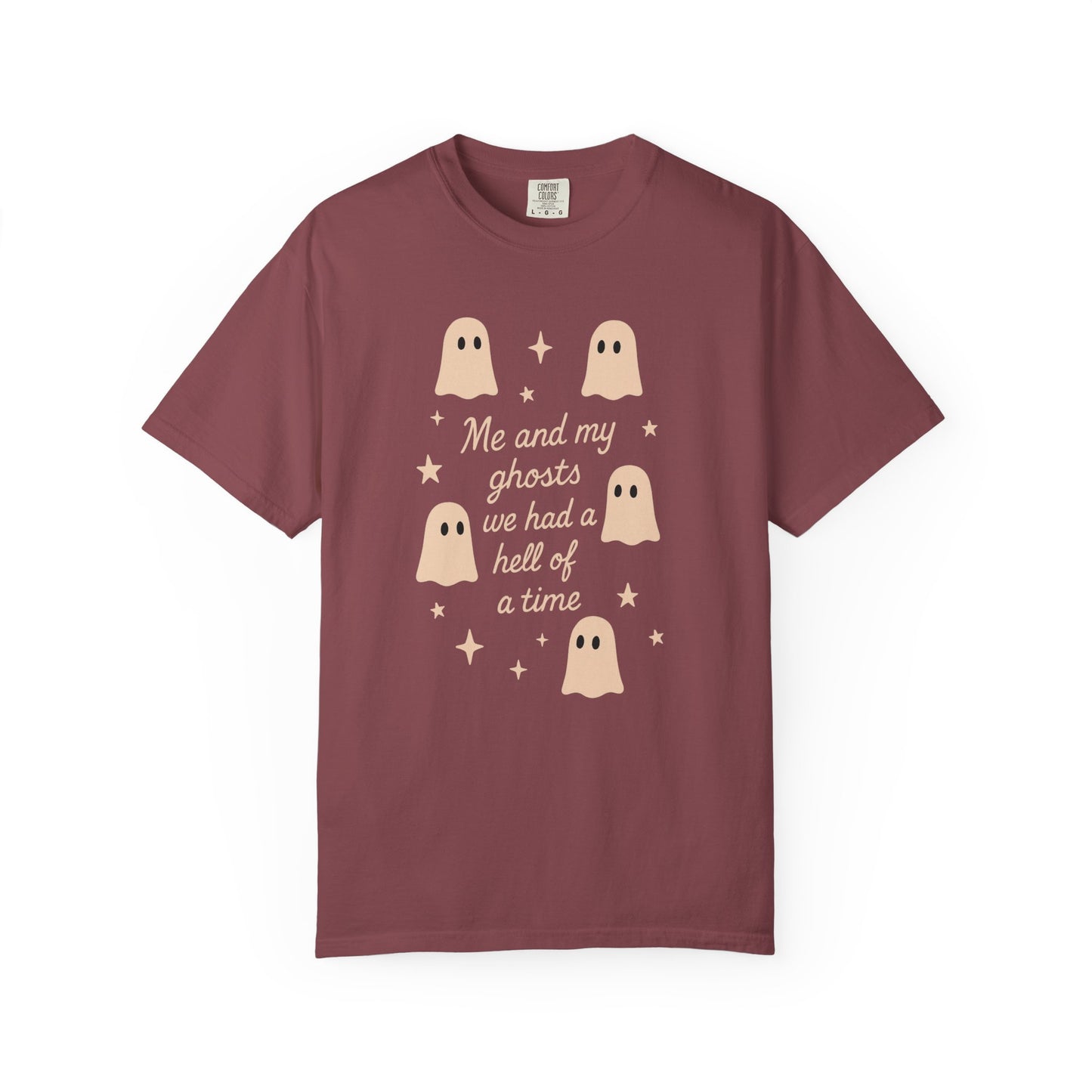 Me and My Ghosts Halloween Tee
