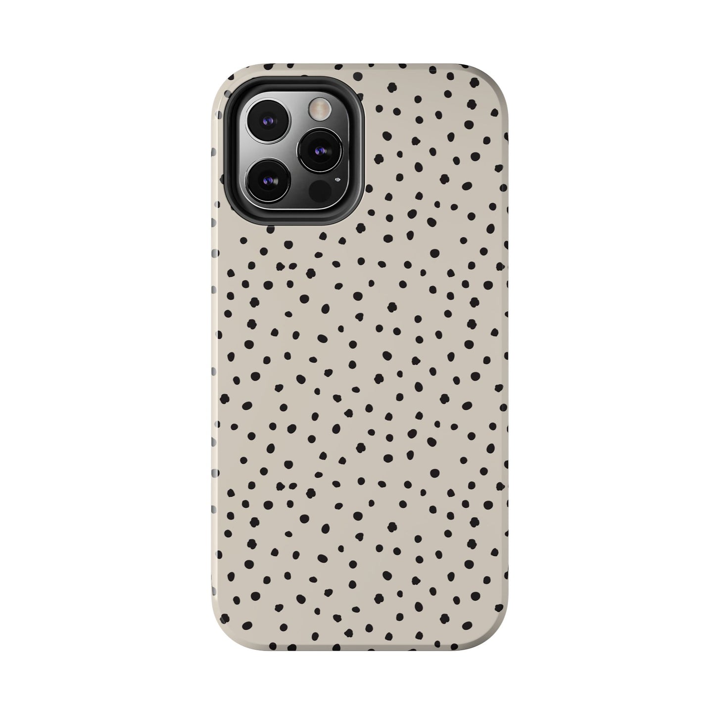 Black Polka Dots Phone Case