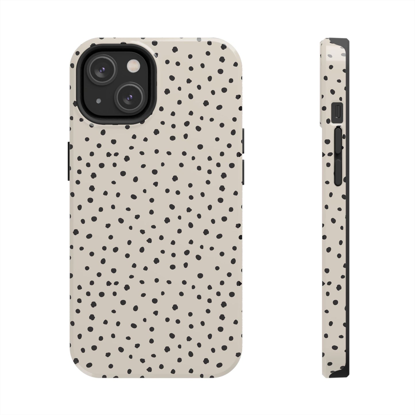 Black Polka Dots Phone Case