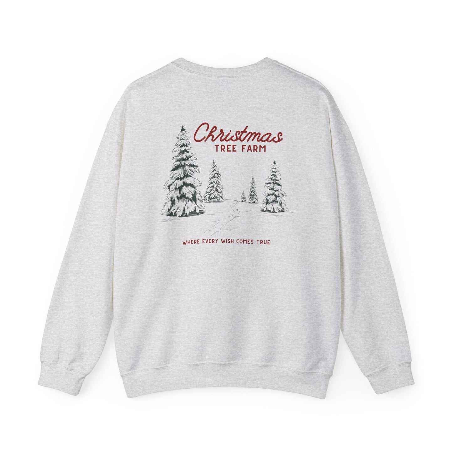 Christmas Tree Farm Crewneck (Front and Back)