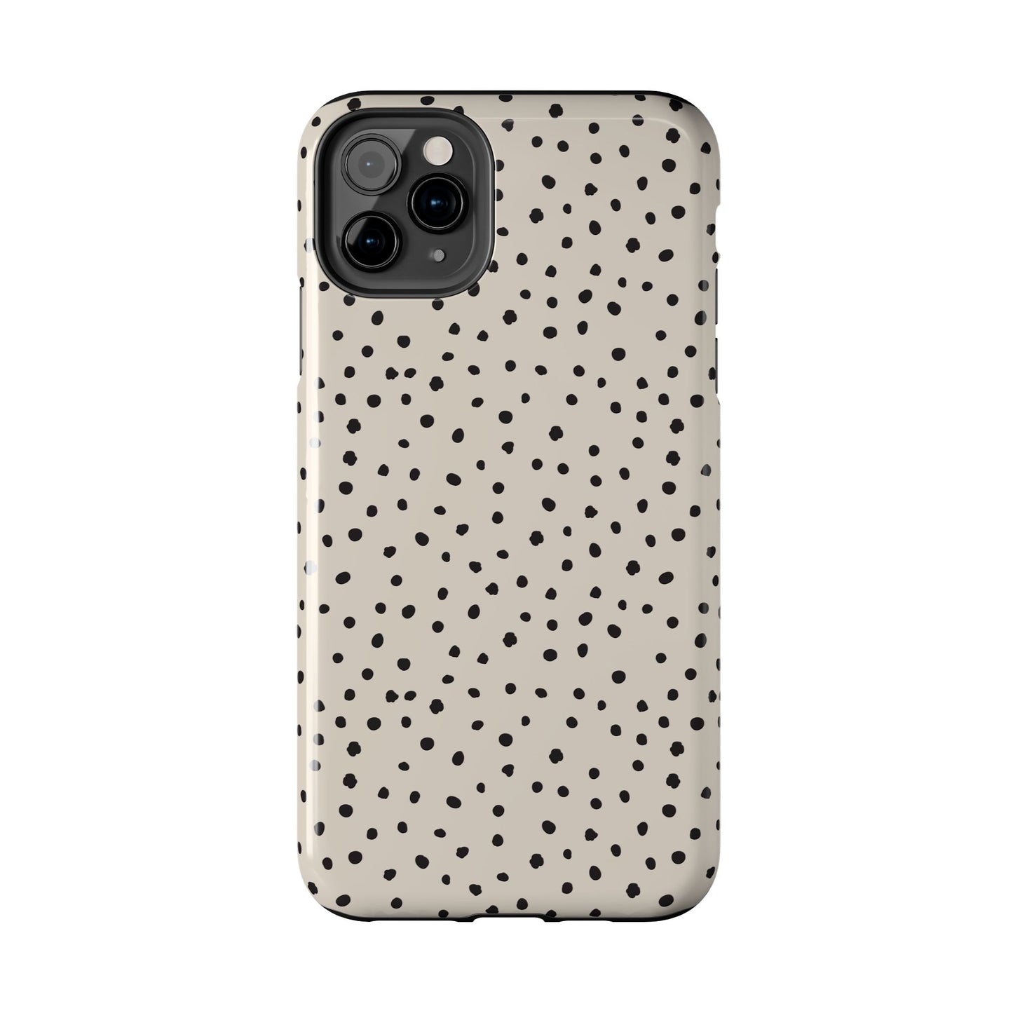 Black Polka Dots Phone Case