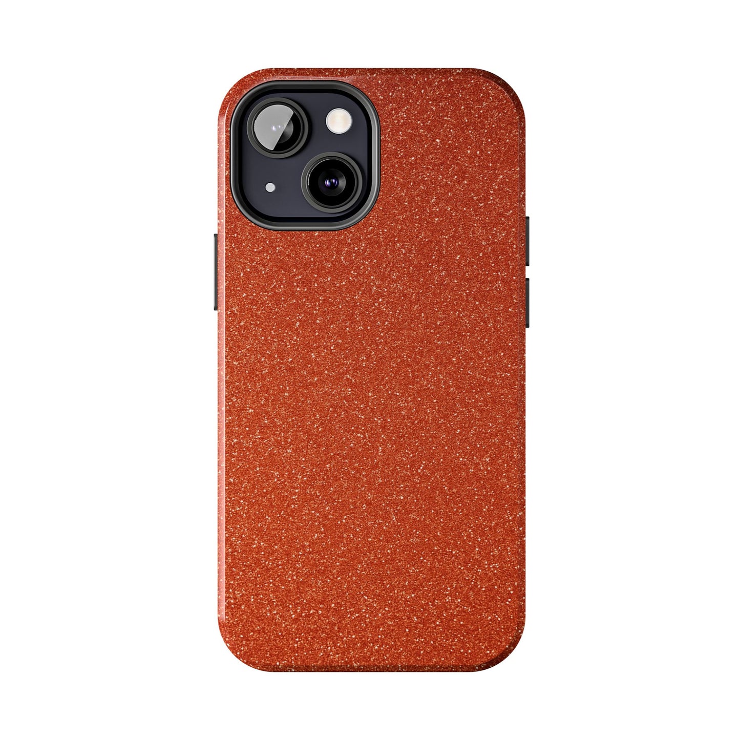 Orange Glitter Phone Case