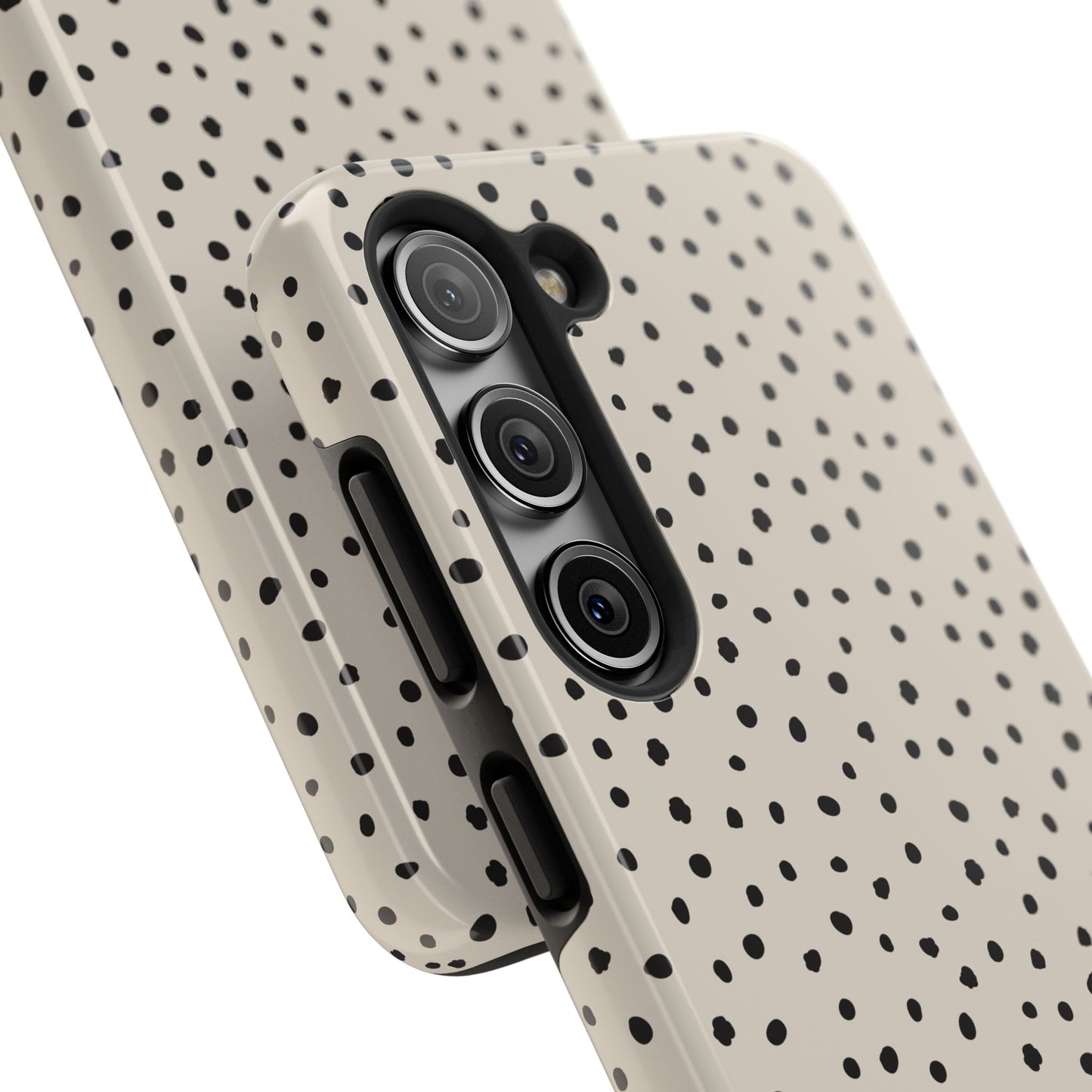 Black Polka Dots Phone Case