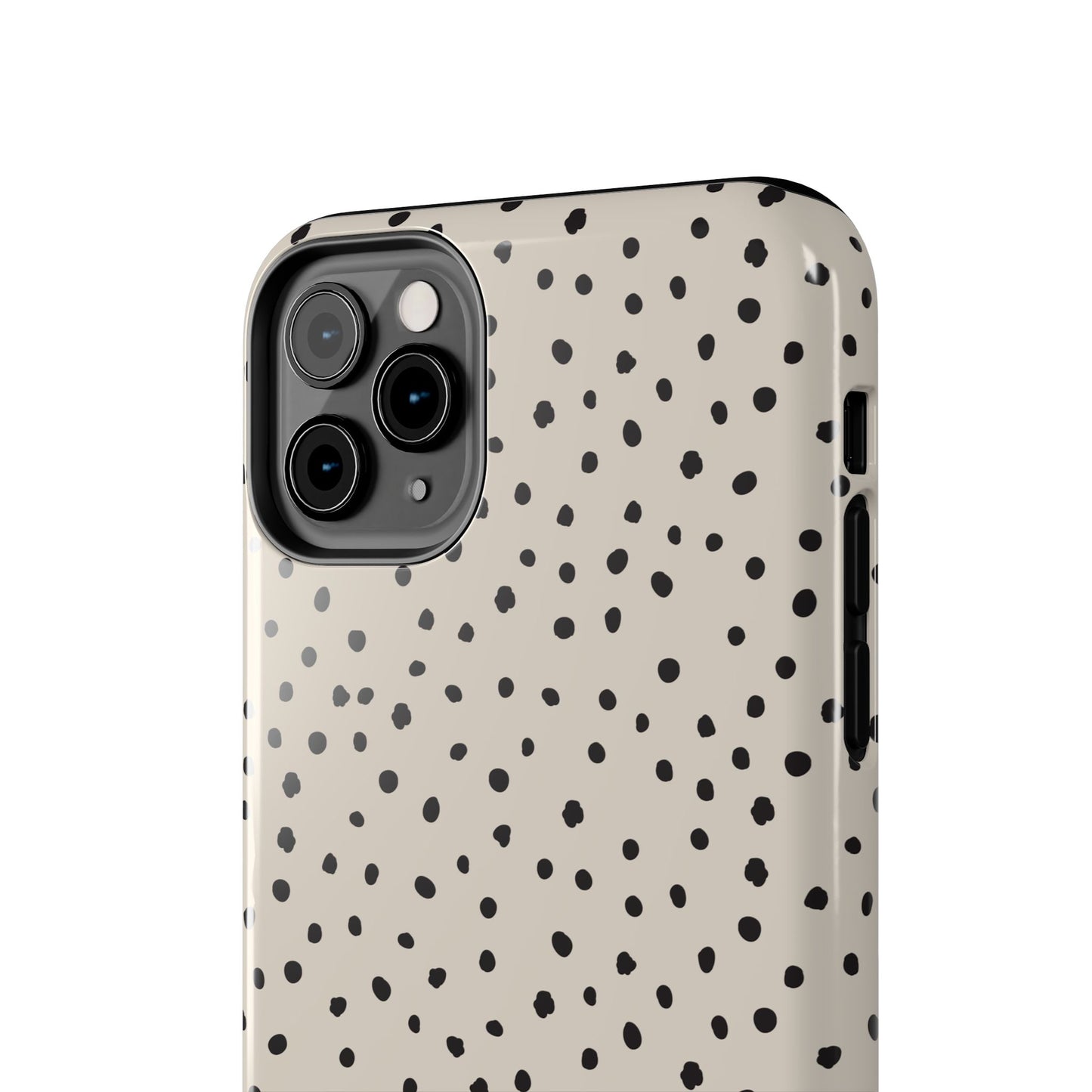 Black Polka Dots Phone Case