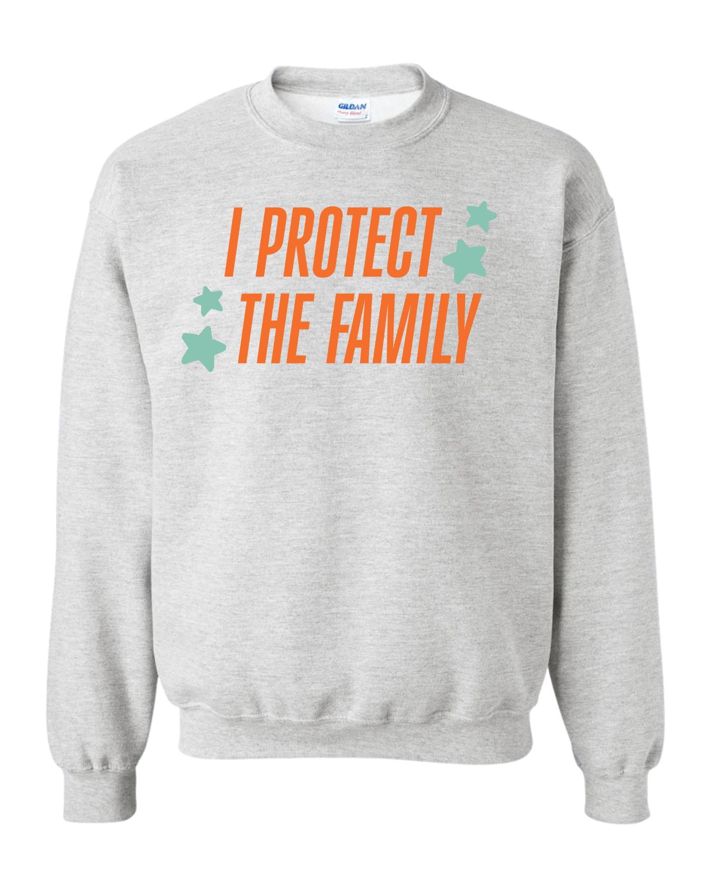 I Protect The Family Crewneck