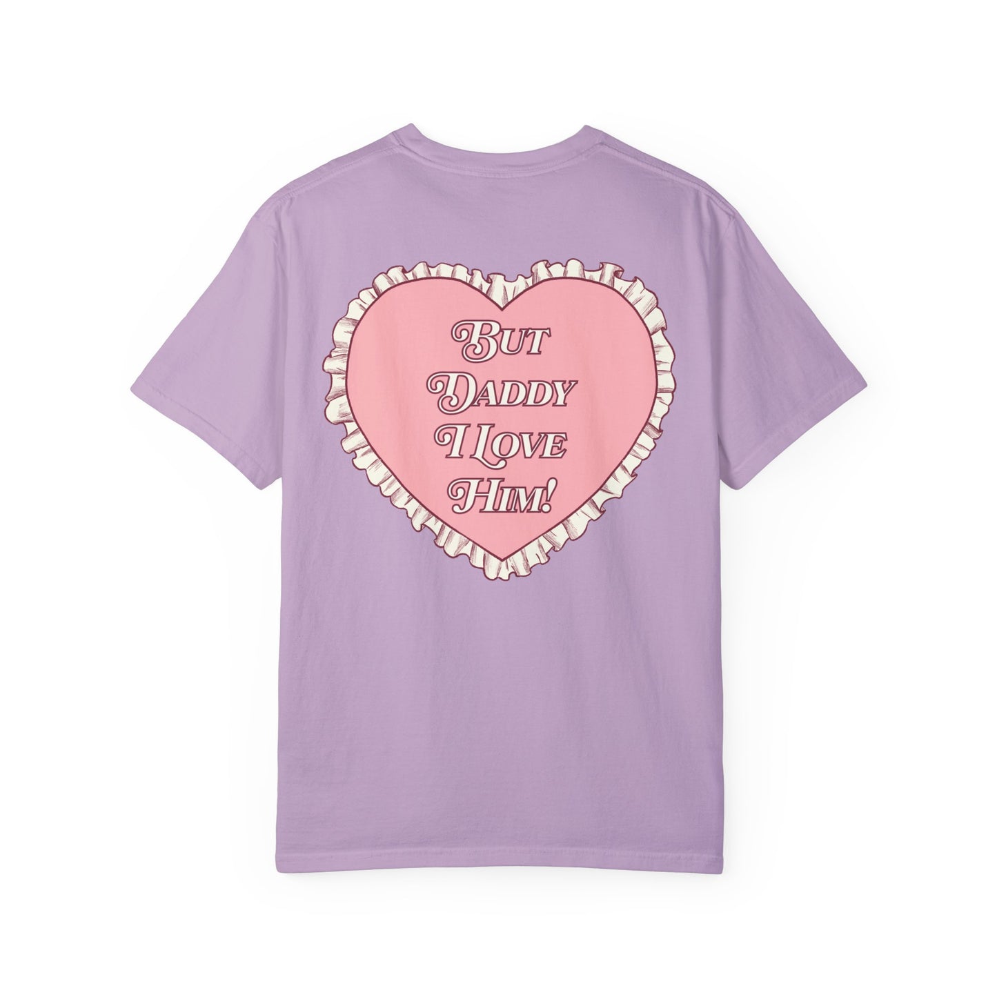 But Daddy I Love Him Lace Heart Shirt