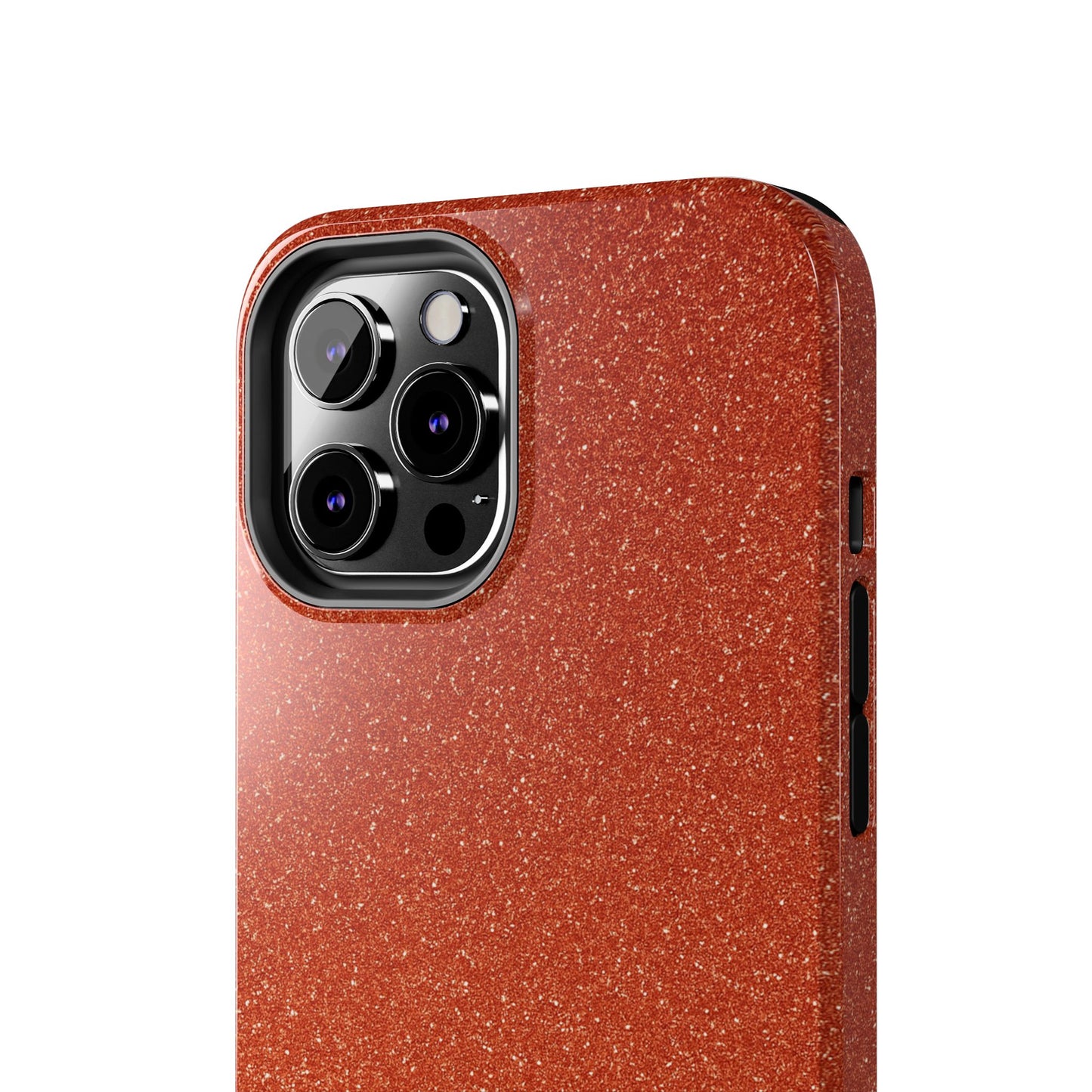 Orange Glitter Phone Case