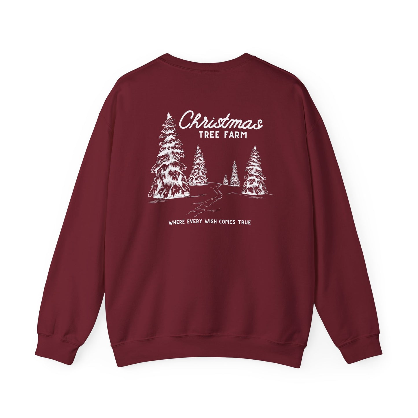 Christmas Tree Farm Crewneck (Front and Back)