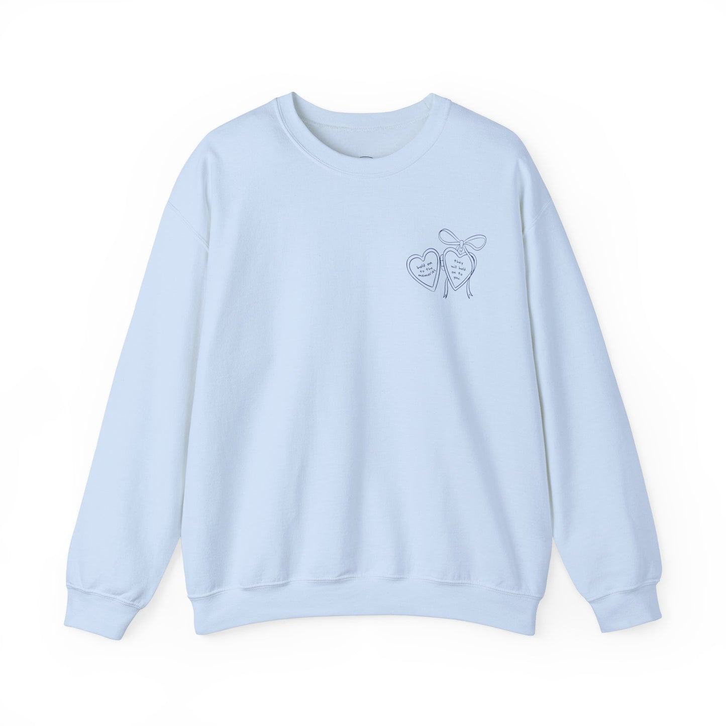 Memories Locket Crewneck (Front and Back)