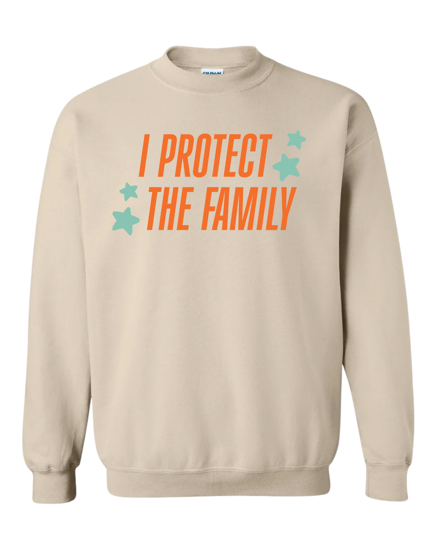 I Protect The Family Crewneck