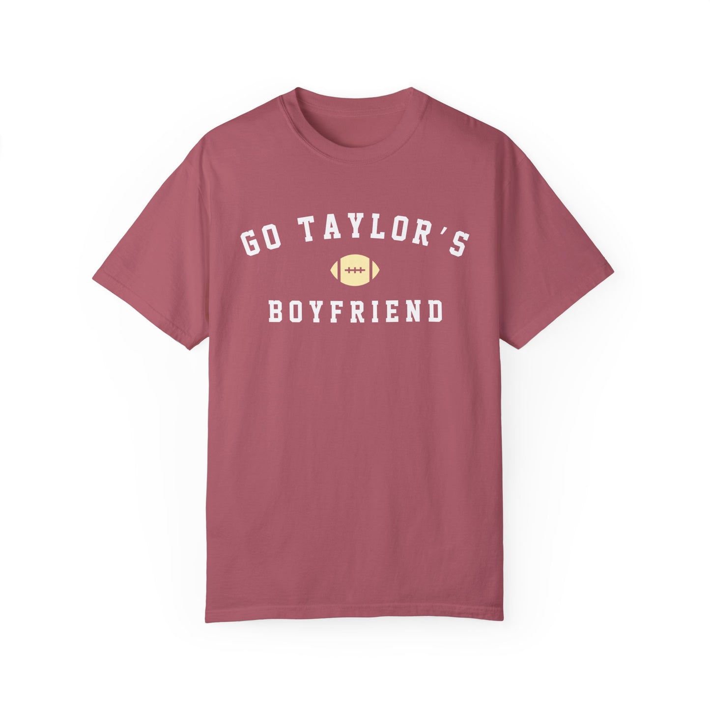 Go Taylor's Boyfriend Jersey Tee (Front and Back)