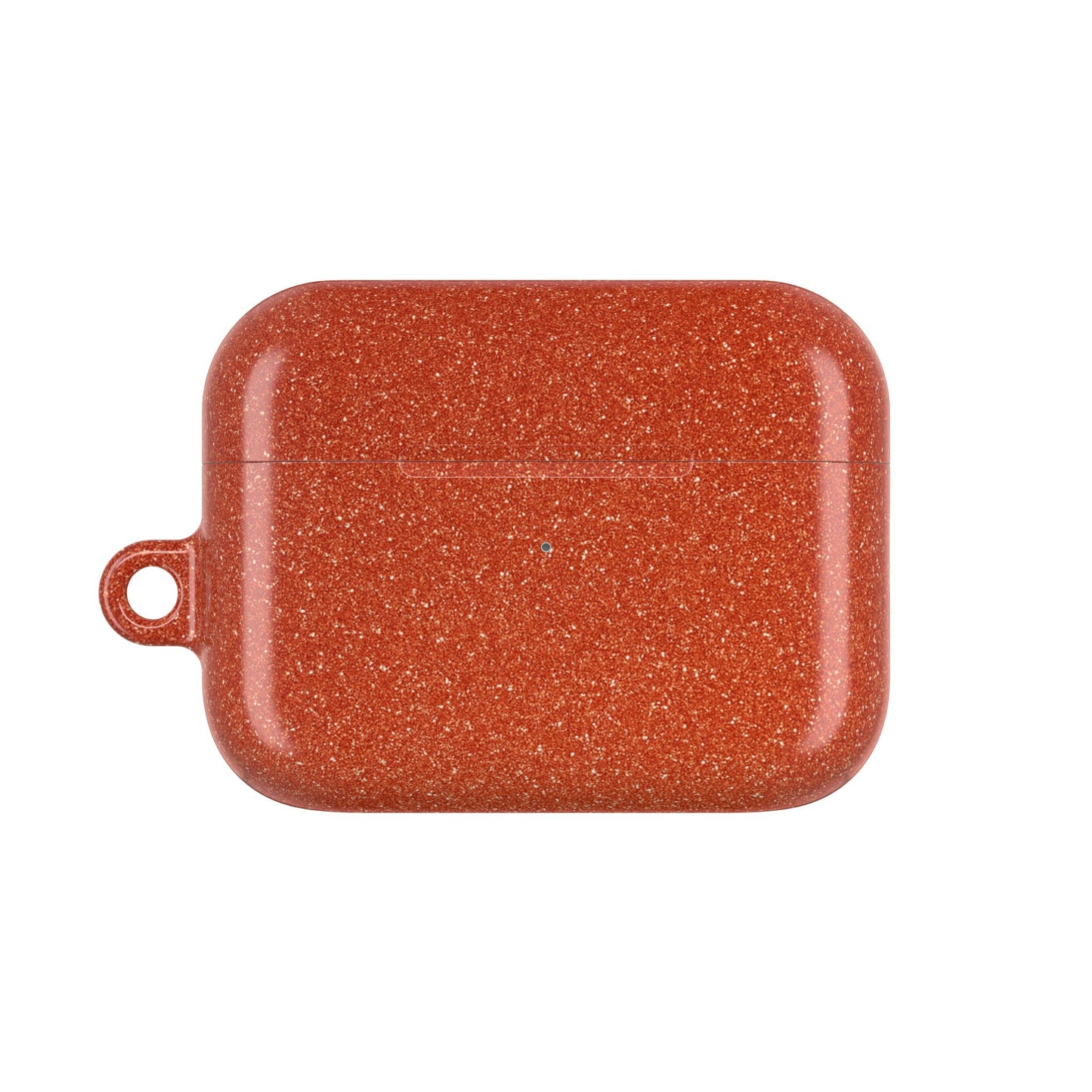 Orange Glitter AirPod Case