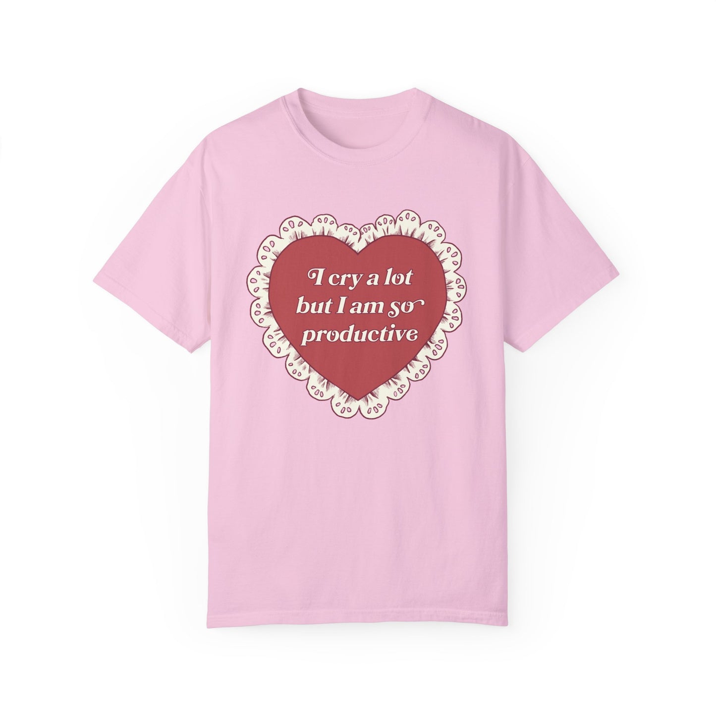 So Productive Lace Heart Shirt