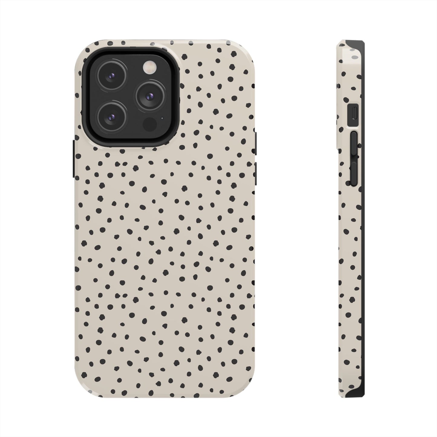 Black Polka Dots Phone Case