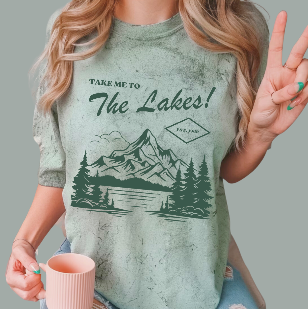 The Lakes Tie Dye Shirt