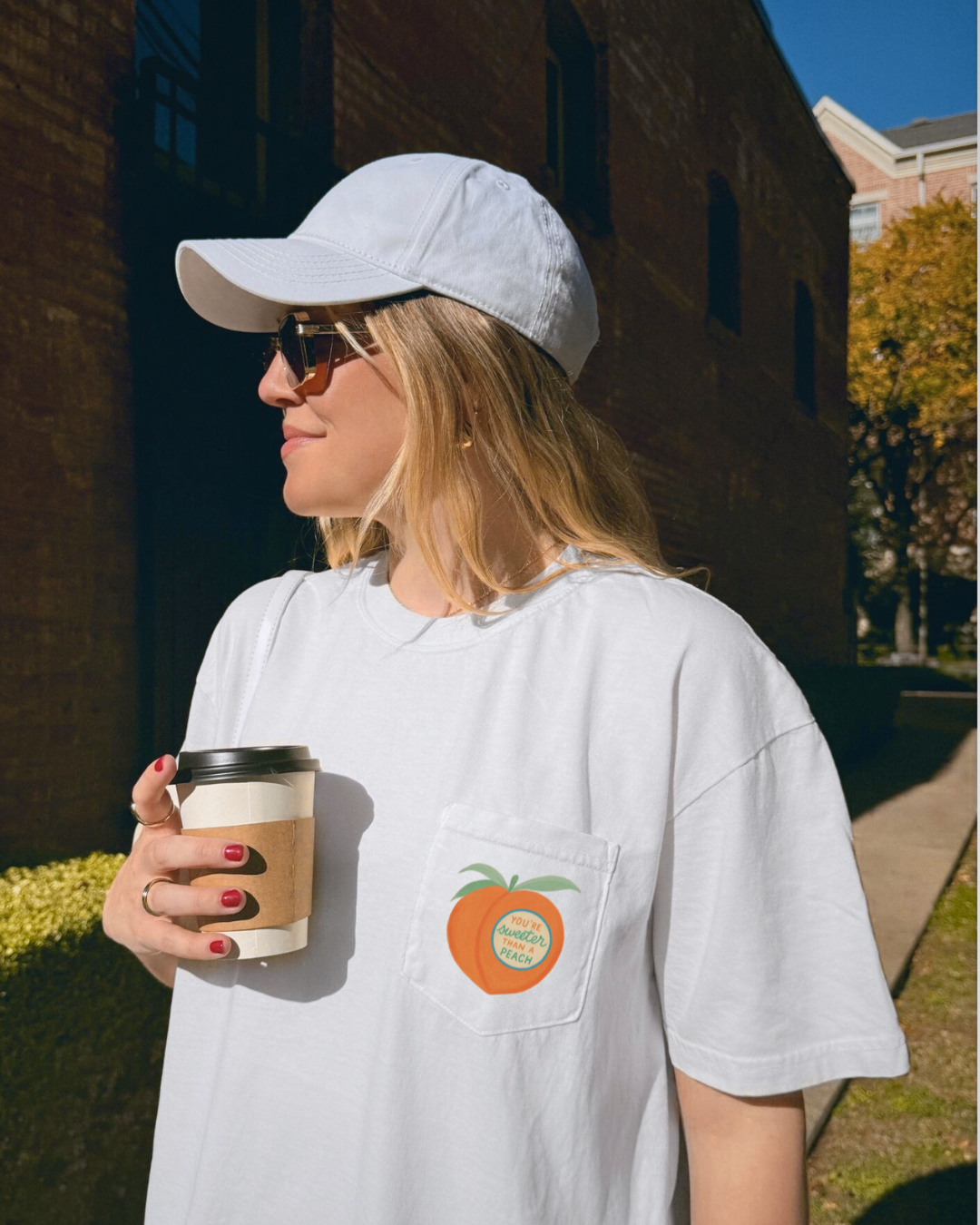 You're Sweeter Than A Peach Pocket Tee