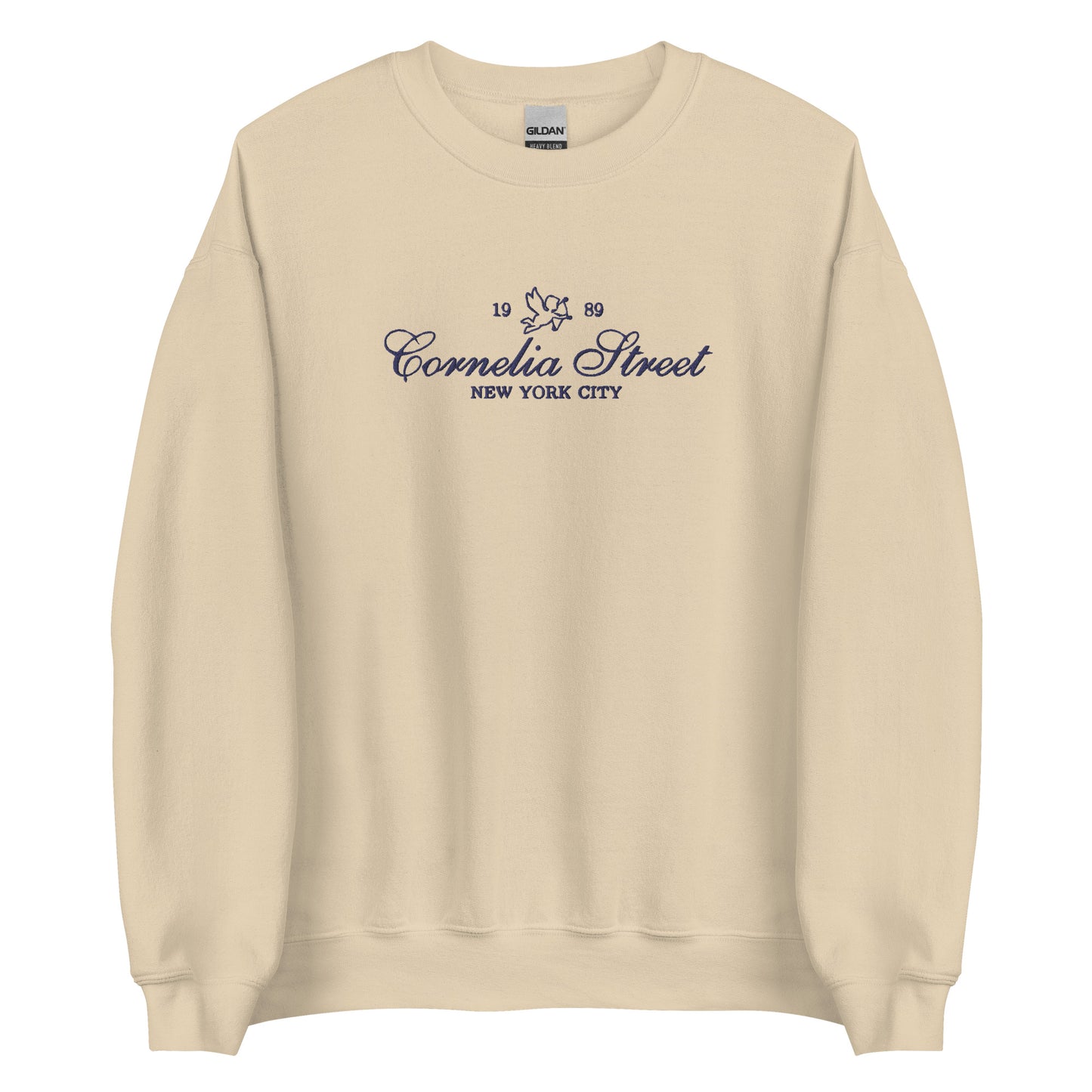 Cornelia Street Embroidered Crewneck