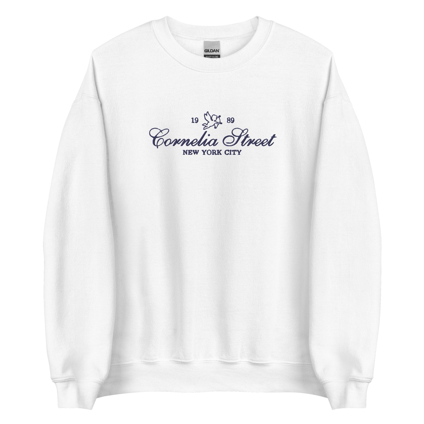 Cornelia Street Embroidered Crewneck