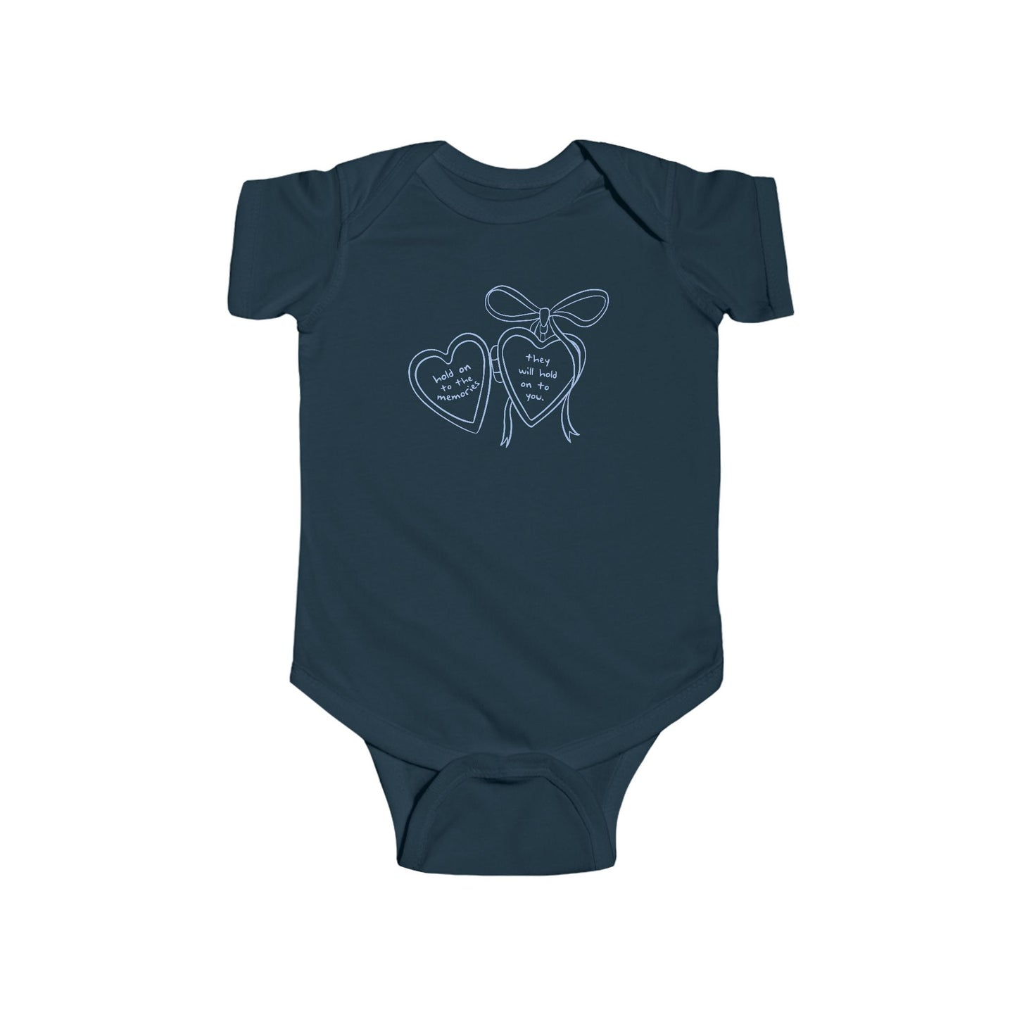 Memories Locket Infant Onesie