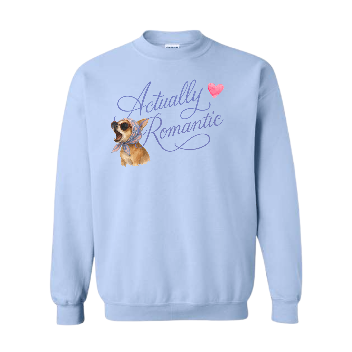 Actually Romantic Crewneck