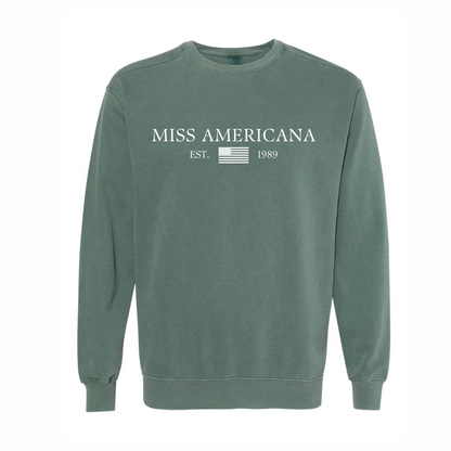 Miss Americana Minimalist Crewneck