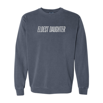 Eldest Daughter Embroidered Crewneck