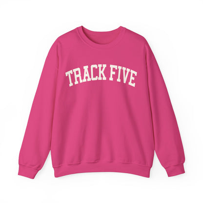 Track Five Varsity Crewneck