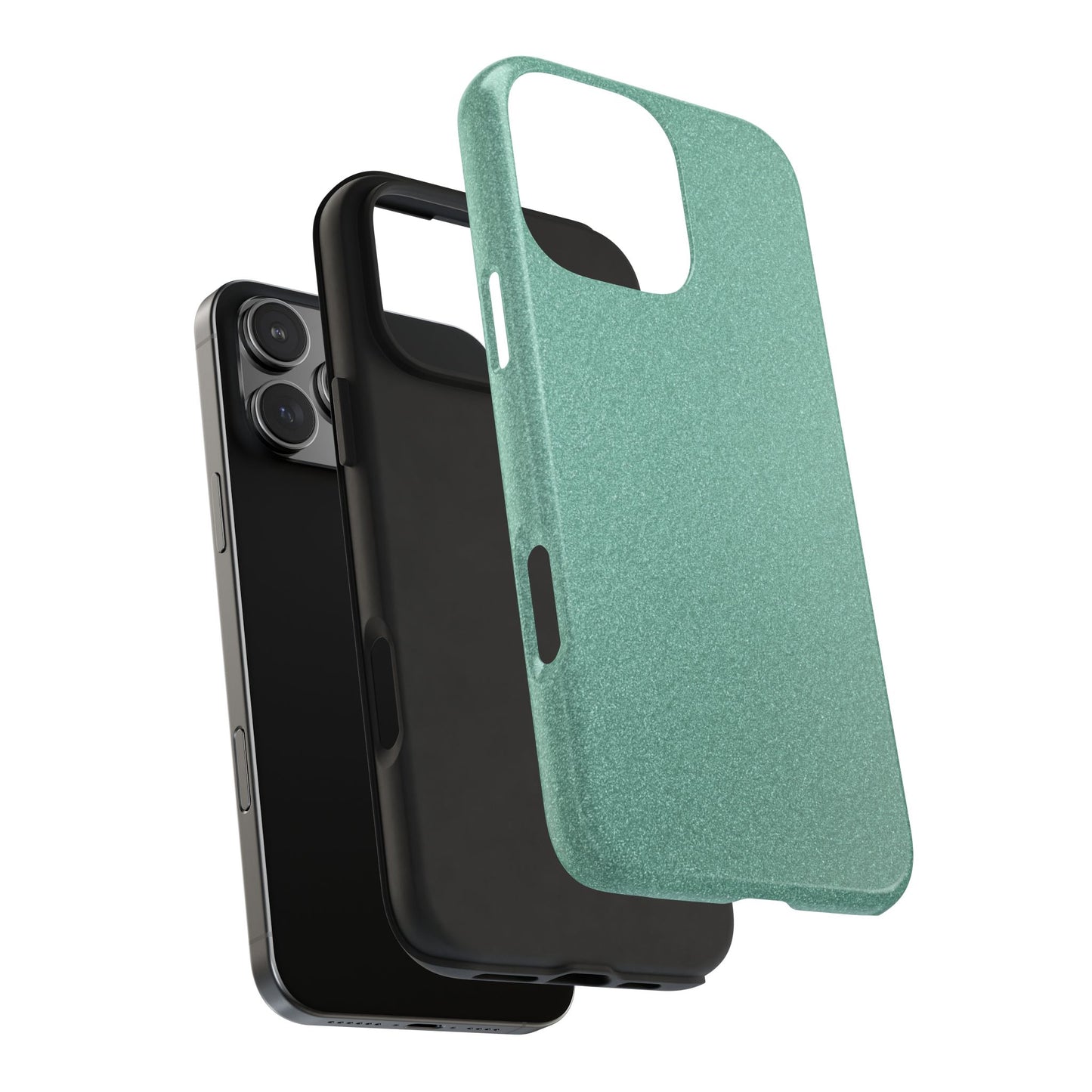 Green Glitter Phone Case