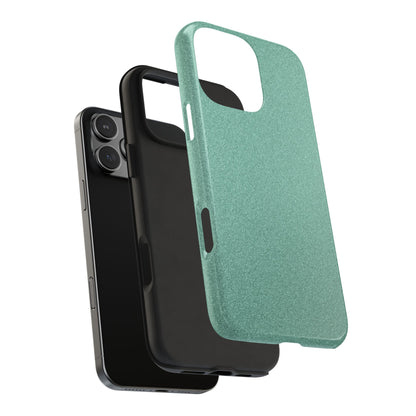 Green Glitter Phone Case