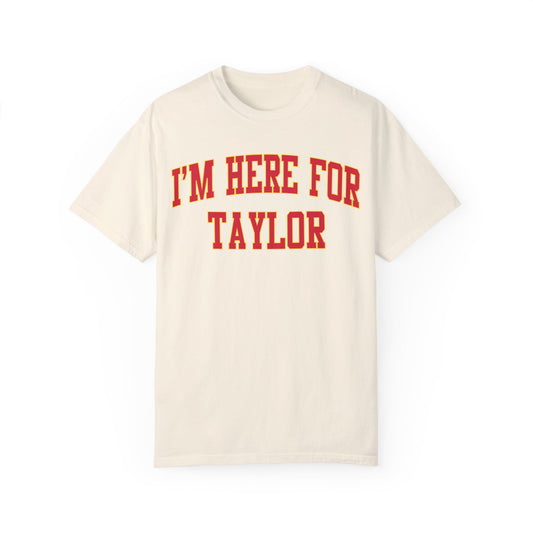 Here for Taylor Jersey Tee