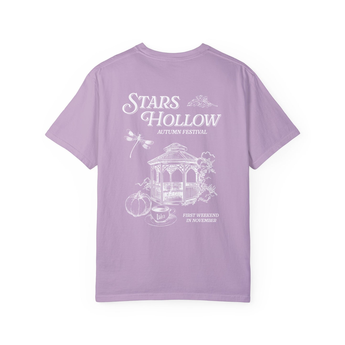 Stars Hollow Autumn Festival Tee (Front and Back)