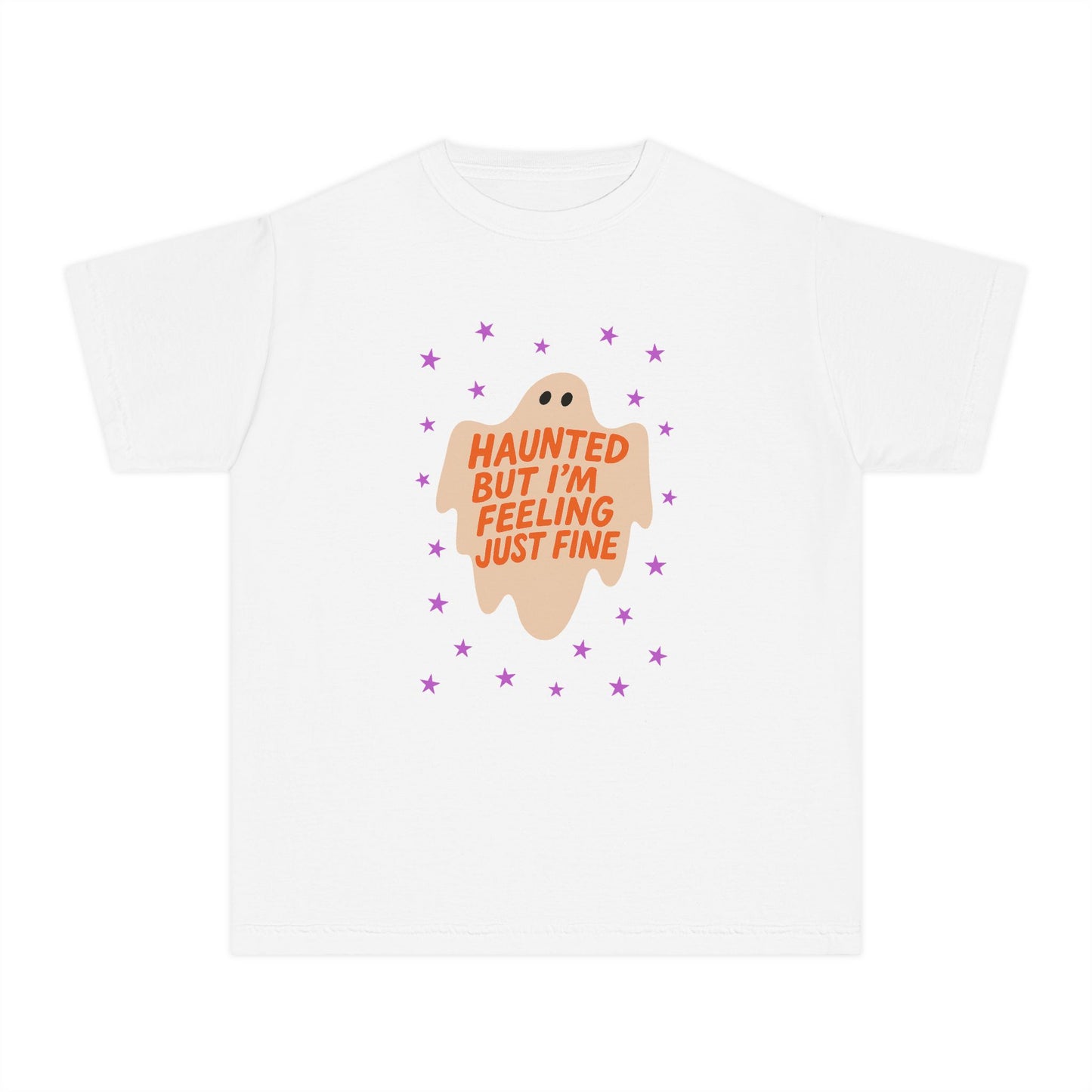 Haunted But I'm Feeling Just Fine Youth Tee