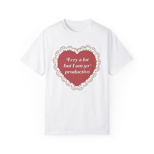 So Productive Lace Heart Shirt