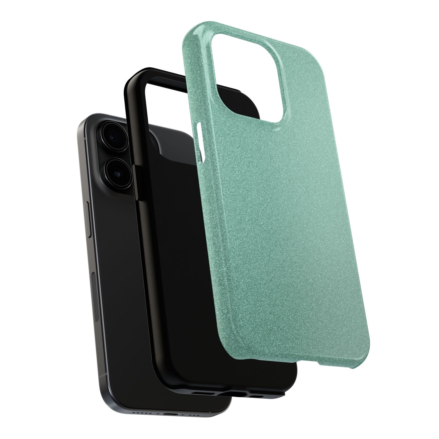 Green Glitter Phone Case