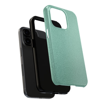 Green Glitter Phone Case