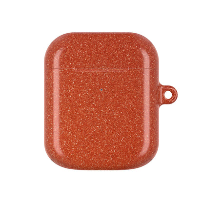 Orange Glitter AirPod Case