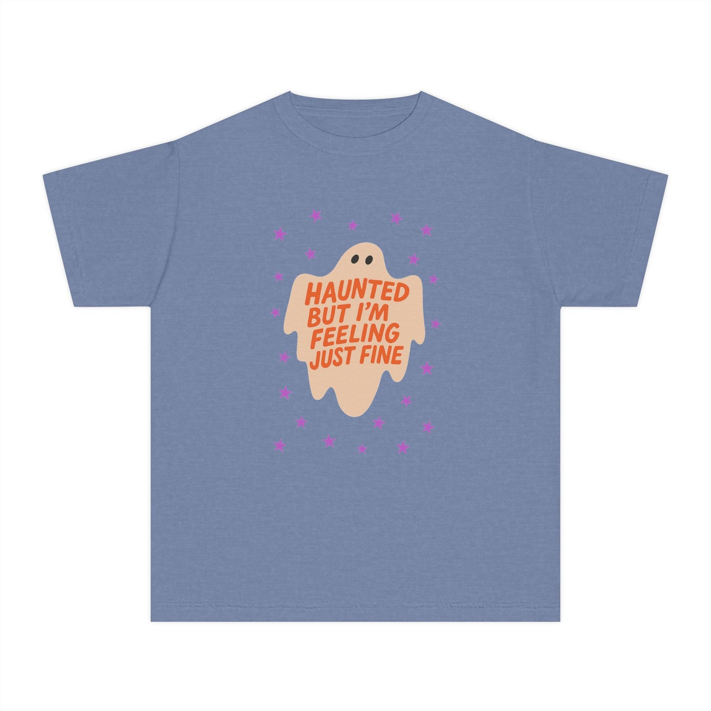 Haunted But I'm Feeling Just Fine Youth Tee