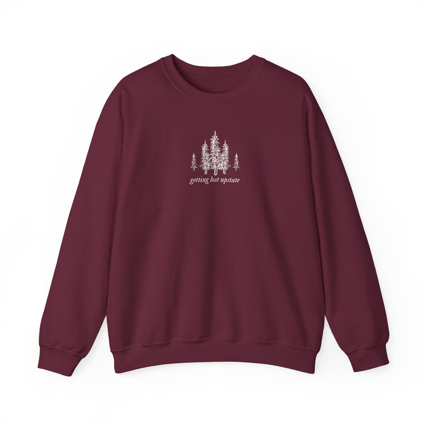 Getting Lost Upstate Forest Crewneck