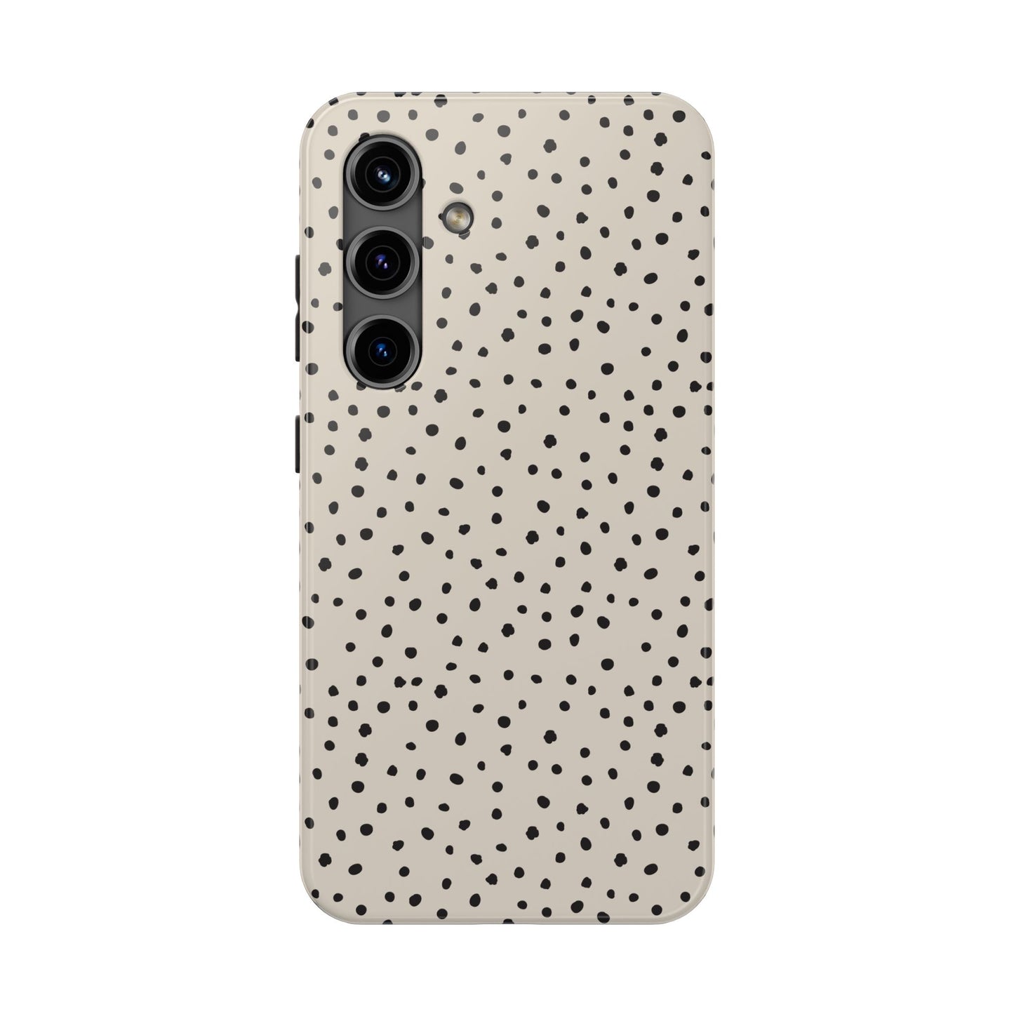 Black Polka Dots Phone Case