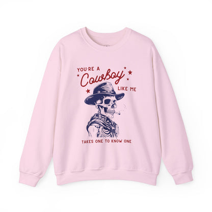 Cowboy Skeleton Crewneck