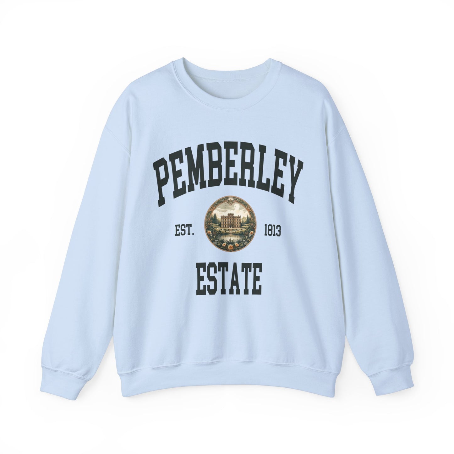 Pemberley Estate Varsity Crewneck (Gildan)