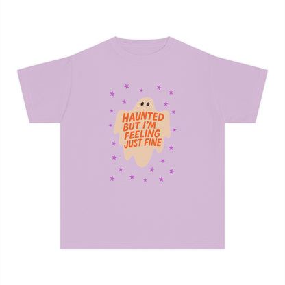Haunted But I'm Feeling Just Fine Youth Tee