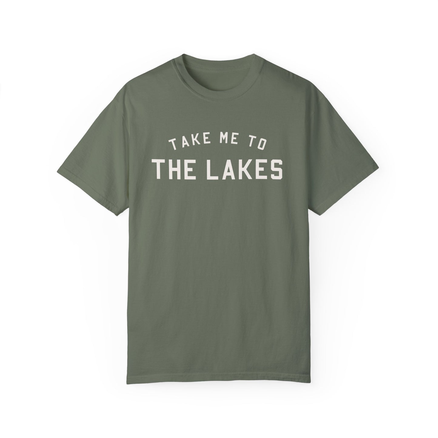 Take Me To The Lakes Varsity Tee