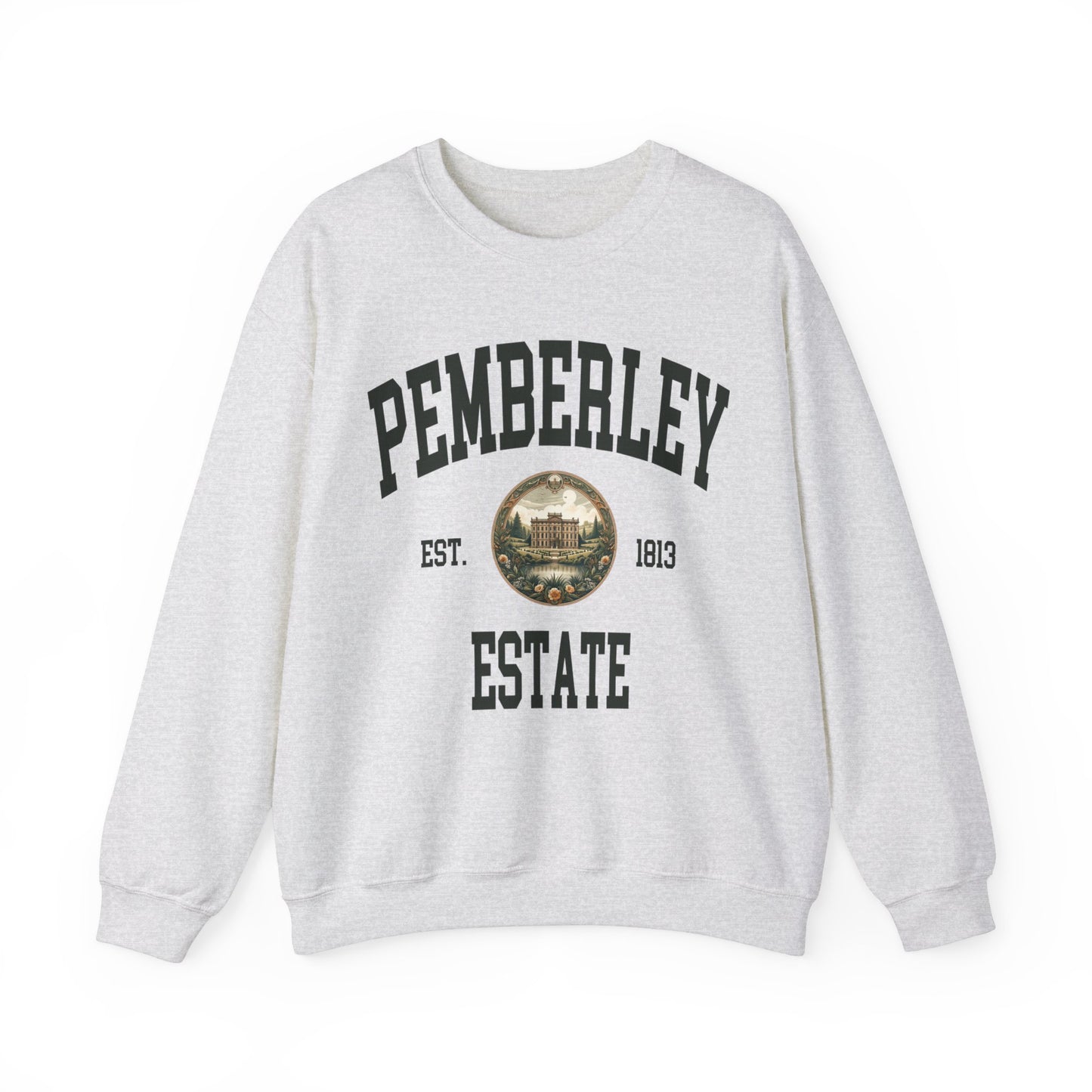 Pemberley Estate Varsity Crewneck (Gildan)